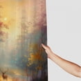 thumbnail image 3 of Awypu Fantasy Forest Shower Curtain, Waterproof, Multiple Sizes White, 3 of 7