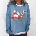 thumbnail image 1 of Ichuanyi liquidación de mujeres impresas con cuello redondo aflojar una sola sudadera tops jarra de jersey ICHUANYI WER202308212872, 1 of 5