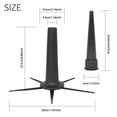 thumbnail image 3 of Portable Folding Soprano Stand 5 Leg Lightweight Music Instrument Holder for Musicians and, 3 of 4