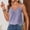 Light Blue, variant on Women's Scalloped Lace V Neck Eyelet Spaghetti Strap Camisole, Loose Woven Sleeveless Casual Tank Top