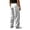 Light Gray, variant on Men's Jogger Pants Funny Halloween Skull Print Sweatpants with Pockets Drawstring Sky Blue L