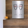 thumbnail image 5 of Luxe Metal Art 'Cheers' by Cesare Bellassai, Metal Wall Art, 12"x16", 5 of 9