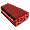 thumbnail image 4 of Northlight 26" Glittery Red Fabric Hexagonal Christmas Tree Collar, 4 of 6