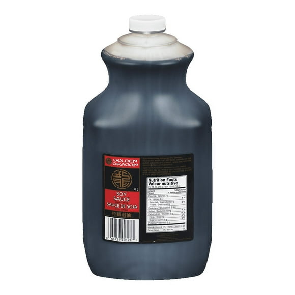 Golden Dragon Soy Sauce Bulk Food Service 4L / 1 Gallon
