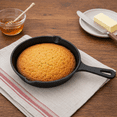 thumbnail image 4 of HAWOK Mini Pre- seasoned Cast Iron Skillet,Dia.6 inch Round pan cast iron server frying pan…, 4 of 8