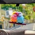 thumbnail image 1 of Dianli Valentine's Day Couple Keychains - Dual-Color Hanging Pendants for Car Rearview Mirror, Perfect for Romantic Gifts Flash Deals, 1 of 6