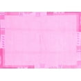 thumbnail image 1 of Ahgly Company Indoor Rectangle Solid Pink Modern Area Rugs, 2' x 3', 1 of 4