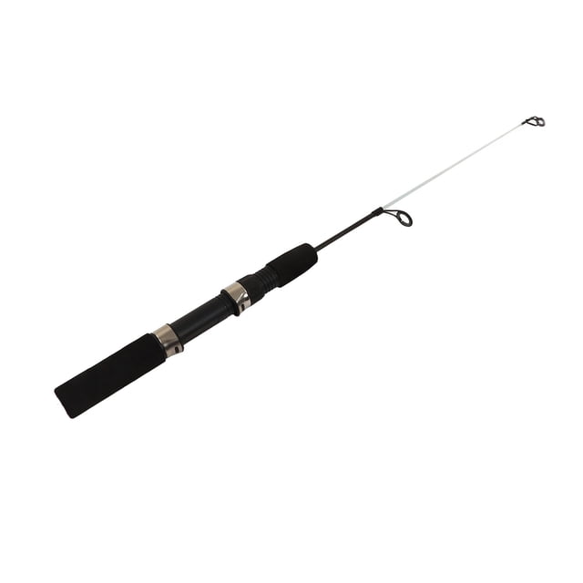 Caña de pescar telescópica Bling Bling de Fibra de carbono Mini para hielo