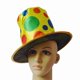 thumbnail image 2 of Multi Color Clown Hat Costume Accessory for Adults Designed in Cone Shape Perfect for Parties Festivals and Banquets 2Pcs, 2 of 4