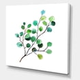 thumbnail image 3 of Designart ' Young Eucalyptus Branches and Leaves IV ' Traditional Canvas Wall Art Print, 3 of 4