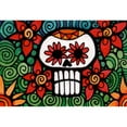thumbnail image 3 of CafePress - Day Of The Dead Flower Skull Mugs - 11 oz Ceramic Mug - Novelty Coffee Tea Cup, 3 of 6