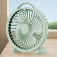 thumbnail image 6 of Summer Savings! Boovnll Desk Fan, Adjustable High Speed USB Rechargeable Table Fan Lightweight Compact Quiet Small Fan for Home, Bedroom, Office, Travel, Camping, RVs, Summer Gift, Mini Fan - Fan, 6 of 6