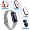 thumbnail image 2 of Tianle Compatible with Fitbit Luxe Screen Protector Case, [4 Pack] Soft TPU Full Around Protective Cover Bumper for Fitbit Luxe Smartwatch Accessories (Gray+Silver+Gold+Clear), 2 of 9