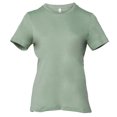 thumbnail image 1 of BELLA+CANVAS T-Shirt Ajusté en Jersey Chiné pour Femmes, 1 of 3