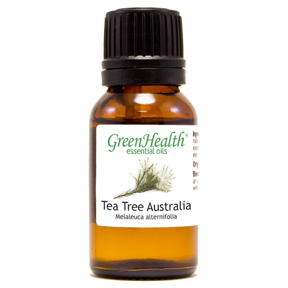 Tea Tree Australia Essential Oil 1/2 fl oz (15 ml) Glass Bottle w