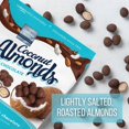 thumbnail image 2 of LMHF Sweet Coconut Almond Snacks - Dark Chocolate - Lightly Roasted Almonds Coated in Sustainably Sourced Dark Chocolate - 32 oz (1-pack), 2 of 5