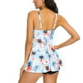 thumbnail image 6 of CALAFEBILA Tankini Junior Swimsuits 2 Piece Modest Pools Summer Floral Print Bathing Suits, 6 of 7
