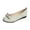 White, variant on Black Womens Flats Bowknot Decor Closed Toe Round Toe Slip On Low Heel Breathable Low Cut Lightweight Soft Sole Daily Walking Shoes Spring Summer Size 38