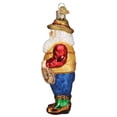 thumbnail image 2 of Old World Christmas Blown Glass Ornament for Christmas Tree, Western Santa, 2 of 2