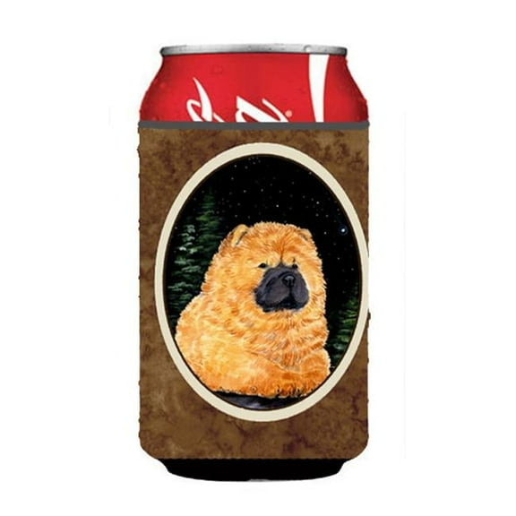 Starry Night Chow Chow Can Or bottle sleeve Hugger - 12 oz.