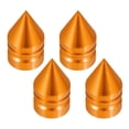 thumbnail image 1 of 4uds Coche Neumático Polvo Prueba Tapas Torre Forma Aire Válvula para Rueda Naranja, 1 of 1