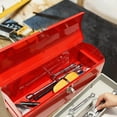 thumbnail image 4 of Portable Steel Tool Box with Removable Storage Tray, 4 of 5