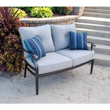 Better Homes and Gardens Portmore Cast Aluminum Outdoor Loveseat
