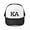 Black/White, variant on CafePress - Kappa Alpha Order Official KA - Adjustable Unisex Printed Trucker Hat with Mesh Back