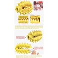 thumbnail image 4 of Toy Suction Cup Molar Toy chew Resistant Pull Rope Leakage Ball Dog Training pet Supplies (Yellow), 4 of 5