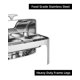 thumbnail image 5 of Set de buffet con charola visible de 9QT, calentador de comida inoxidable, servidor comercial para catering, 5 of 6