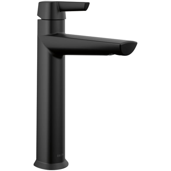 Delta 671-BL-DST Galeon 1.2 GPM Single Hole Bathroom Faucet - Black
