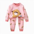 thumbnail image 3 of UAYOTSE Toddler Boys Girls Pajamas Cotton Fall Pjs for Boy Jammies Sleepwear Long Sets Boys Girls Clothes ,Sizes 5-6 Years, 3 of 3