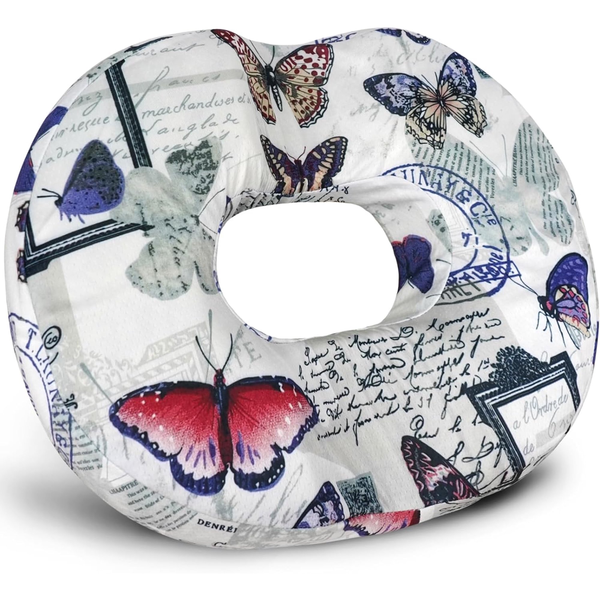 Donut Pillow for Tailbone Pain, Hemorrhoid Pillow for Sitting, Memory Foam Donut Hemorrhoids Seat Cushion for Tailbone Pain Relief & Women Postpartum Pregnancy