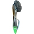 thumbnail image 6 of Dishmatic Fill & Clean Steel Scourer Dish Wand – Heavy Duty Scrubber Brush with Refillable Handle – Tough on Grease & Stuck-On Food – 4 Pack, 6 of 10