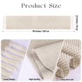 thumbnail image 2 of BAMAIA Farmhouse Style 13 x 90 Inches Jute Rustic Woven Table Runner with Tassel for Village Dining Room Decor, 2 of 6