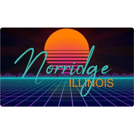 

Ford City California 4 X 2.25-Inch Fridge Magnet Retro Neon Design