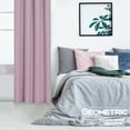 thumbnail image 3 of Deconovo Pink Diamond Foil Print Blackout Curtains for Living Room, 52x72 inches, 2 Panels(Lavender), 3 of 6