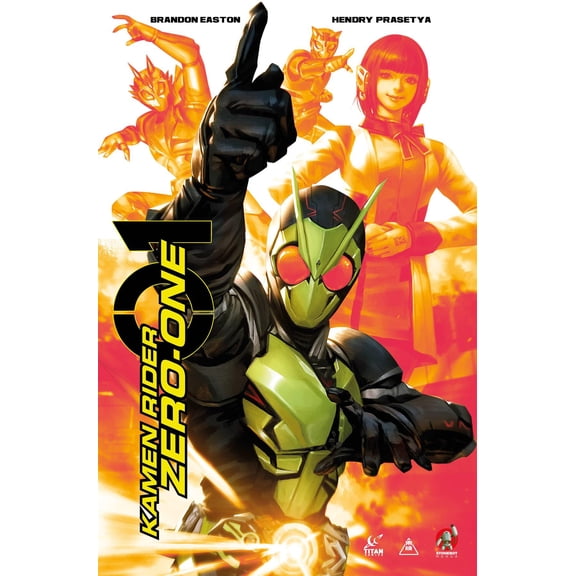 Kamen Rider Zero One #1 Cvr G 5 Copy Chew Var Titan Comics Comic Book