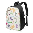 thumbnail image 1 of YFYANG 17" Laptop Backpack, Abstract Geometric Patterns Fashion Travel Work Backpack with USB and Headphone Cable Interface for Men and Women, 1 of 6