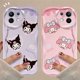 thumbnail image 4 of Hello Kitty Cinnamoroll Wave Case For Xiaomi Mi 13T Pro 12T 11 Lite 5G NE 11i 12 13 10T 10i POCO X3 Pro NFC X4 GT X6 X5 F3 F4 F5, 4 of 5