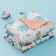 thumbnail image 2 of insular Baby Dots Blanket 62.2 * 39.4 pulgadas suave algodón y felpa, 2 of 8