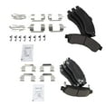thumbnail image 3 of TRQ Premium Posi Ceramic Brake Pad Set Front & Rear Kit for Chevy GMC Buick BFA12995, 3 of 4