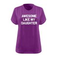 thumbnail image 3 of Camisetas de Verano de las Mujeres de Manga Corta con Cuello en V de Gran Tamaño Camiseta Deportiva Sólida, Base Cómoda Casual, 3 of 5
