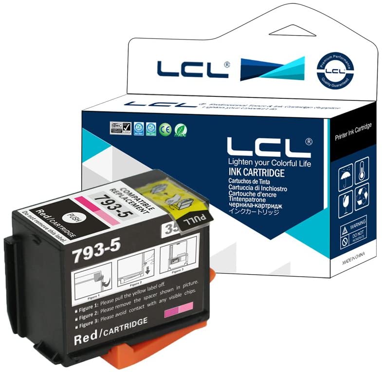 G&G 793-5 Red Inkjet Cartridge – Compatible With Pitney Bowes DM100i DM200L DM125i DM175i