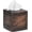 Bronze, variant on XIMEI Sturdy Galvanized Iron Square Tissue Box, Baked-On Paint Finish, Elegant Cube Holder for Vanity/Dresser/Nightstand/Toilet Tank/Countertop, Gold