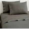 24" Deep Pockets Split King Fitted Sheets with 2 Pillowcases 1000TC Egyptian Cotton Dark
