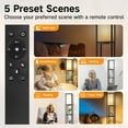 thumbnail image 3 of Floor Lamp with Shelves LED Modern Shelf Floor Lamp with USB Ports Power Outlet Color Temperature Storage Display Wood Column Standing Tall Lamp for Living Room Bedroom Off, 3 of 8