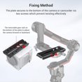 thumbnail image 4 of SMALLRIG Quick Release Plate for Manfrotto-Type Compatible with DJI RS2, RSC2 and Ronin-S (RS 2/ RSC 2/ RS) Gimbal -, 4 of 5