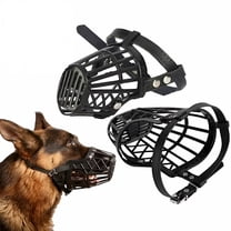 GASTROPOD 2Pcs Dog Muzzle,Breathable Basket Muzzles for Small,Medium,Large Dogs,Stop Biting,Barking and Chewing,For Aggressive Dogs Dog Muzzle for Small Dogs