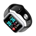 thumbnail image 3 of sweethay Reloj inteligente con esfera cuadrada, frecuencia cardíaca, calorías, resistente al agua, reloj de deportivo, en varios Type2 NO2, 3 of 6